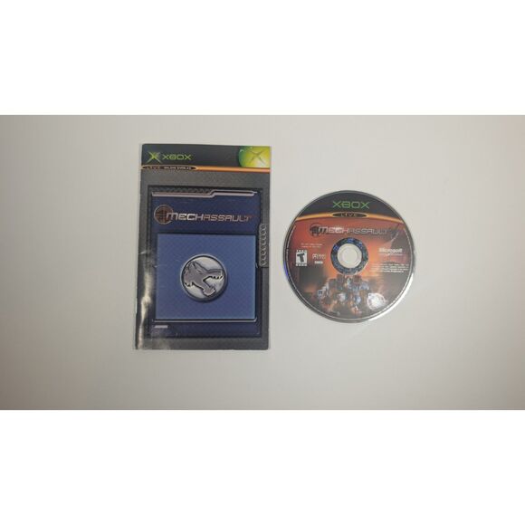 MechAssault (Microsoft Xbox, 2002) – Disc & Manual Only - Picture 1 of 2